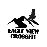 EVCF rise above evcf eagle view crossfit eagle view Sticker