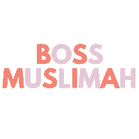 muslimwomenprofessionals feminist muslim hustle inspire Sticker