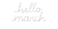 March 1St Hello Sticker by Roman