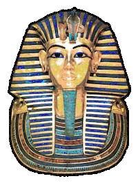 King Tut Egypt Sticker