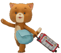 Vacation Hallo Sticker by dwarf studios
