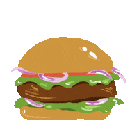 burger eating Sticker by USA TODAY