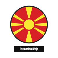 North Macedonia Flag Sticker by Formación Ninja