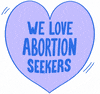 Womens Rights Heart GIF by Bedsider