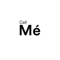 Call Me Sticker by Mesmer Société