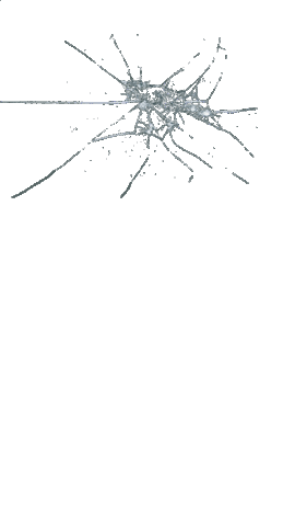 Broken Glass Sticker by Kylie Morgan