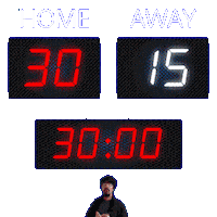 15 Away Sticker