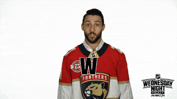 excited florida panthers GIF by NHL on NBC Sports