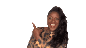 timeeshaduncan yes pointing yep check this out Sticker