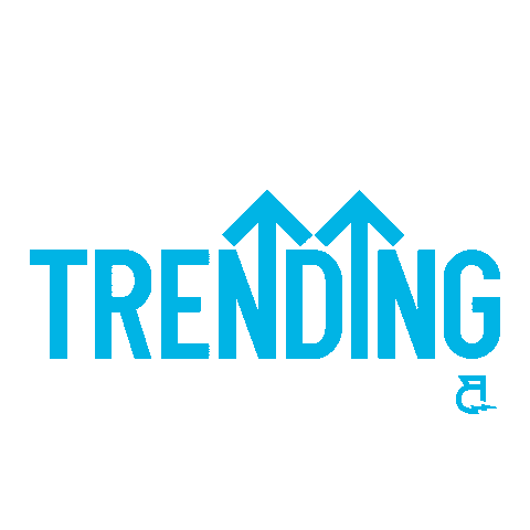 Trending Trends Sticker by AMB3R Creative for iOS & Android | GIPHY