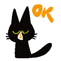 Cat Ok Sticker