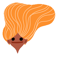levraicolonelmoutarde girl hair oh cmoutarde Sticker
