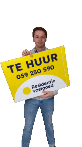 Welcome Home Sticker by Residentie Vastgoed