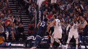rudy gobert block GIF by Utah Jazz