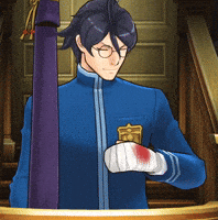 Serious Ace Attorney GIF