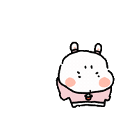 soondolhee 토끼 순돌희네 순희 토순희 Sticker