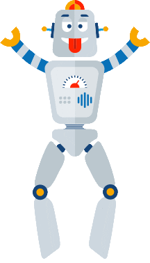 happy robot Sticker by Yapı Kredi