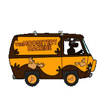 DoYouMoose travel driving web3 van Sticker