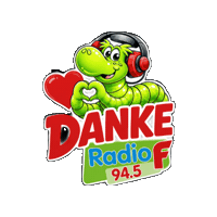 Danke Sticker by Funkhaus Nürnberg