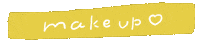 Makeup Sticker