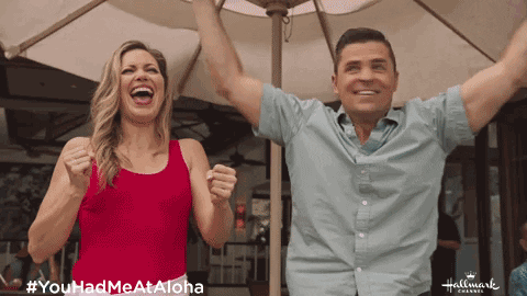 Celebrate When Calls The Heart GIF by Hallmark Channel