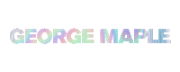 george maple Sticker by etcetc