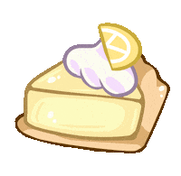 Dessert Lemon Sticker