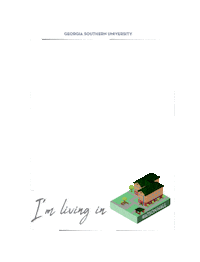 Moving College Life Sticker by Georgia Southern University - Auxiliary Services