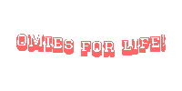 Rootedheartyoga omies for life Sticker