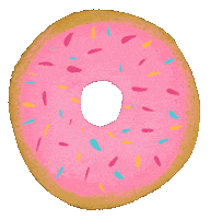 Donut Eat Sticker