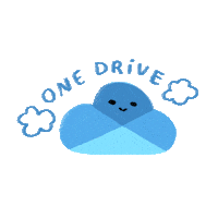 Cloud Drive Sticker