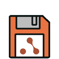 Cloud Ti Sticker by Adentro