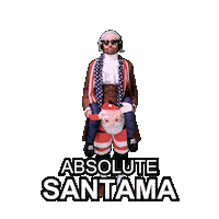 Santa Claus Christmas Sticker