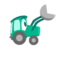 emais_urbanismo mascote obras empreendimento trator Sticker