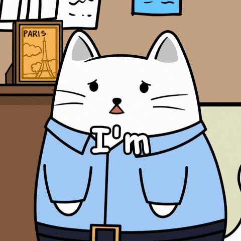Sad Cat GIF by MESA My Emotional Support Animal