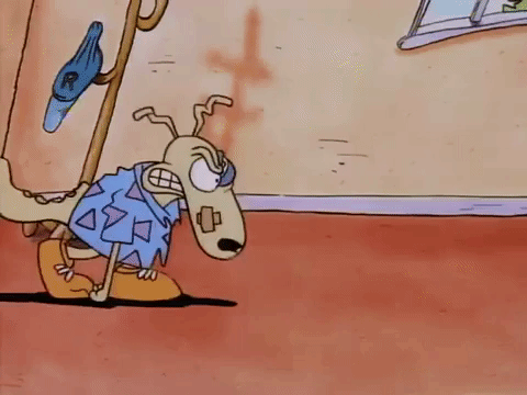rockos modern life nicksplat GIF