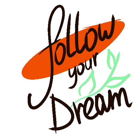 mskatherinekim dream inspiration follow leaf Sticker
