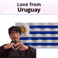 Uruguay Uy Sticker
