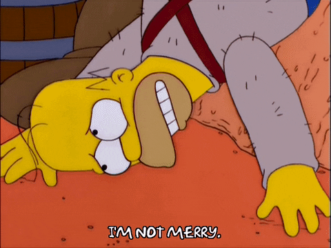 homer simpson flip GIF