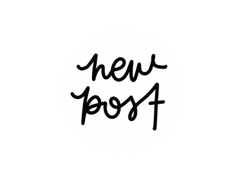 New Post Sticker