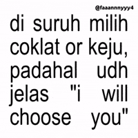 Choose You Text GIF