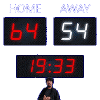 54 Away Sticker