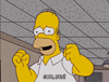 Happy Season 14 GIF by The Simpsons