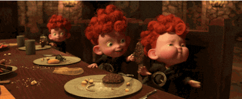 animation eating GIF by Disney Pixar