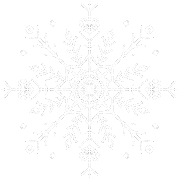 Christmas Snow Sticker