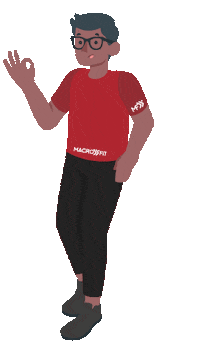 MacroFit gym fit macrofit Sticker