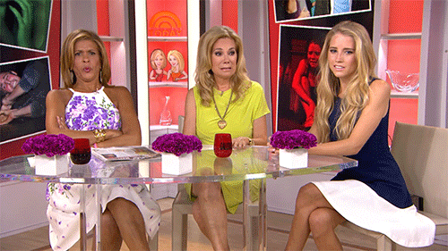 over it klg and hoda GIF