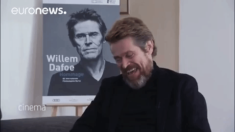 Williem Dafoe Yes GIF by euronews