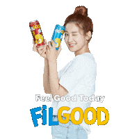 Feel Good Fun Sticker by 필굿 FiLGOOD