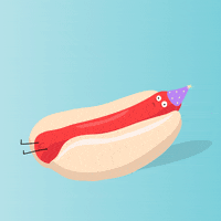 Hot Dog Animation GIF by Eva
